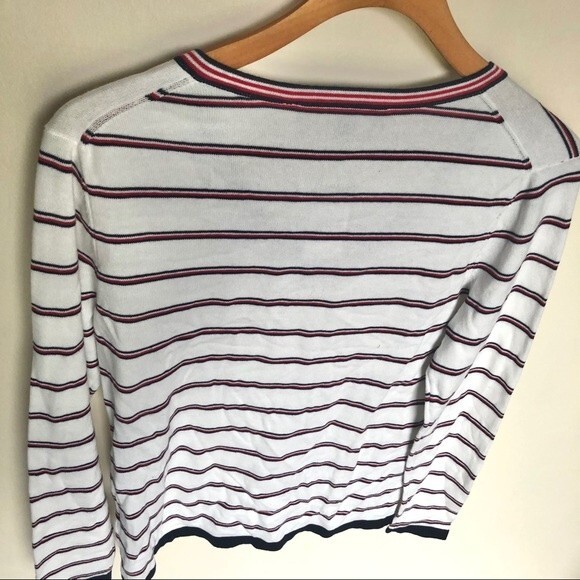 Tommy Hilfiger Stripe Knit Blouse NWT Size Small - Picture 4 of 11